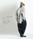 遊び心ある。アシンメトリーサルエルパンツ の別カット