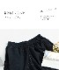 遊び心ある。アシンメトリーサルエルパンツ の別カット
