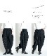 遊び心ある。アシンメトリーサルエルパンツ の別カット