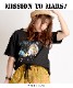 レトロ映画のような。アリゾナプリント半袖Tシャツ の別カット