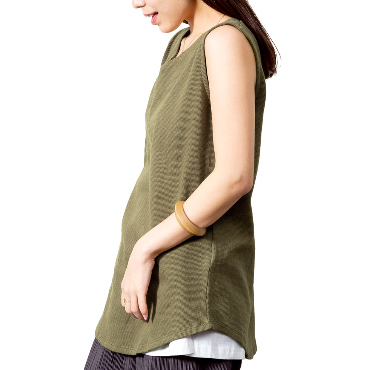 �ڴ��ָ���21.7%OFF�ۥ��󥯥ȥå� ��ǥ����� ��� V�ͥå� ��åե��Ǻ� ����˥å��� ���ä��ꡢ�դ��ꡢ��ä��ꡣV�ͥå���åե륿�󥯥ȥå� �ȥåץ� �Ρ����꡼�� �礭�������� �쥤�䡼�� �η����С� Ʃ���ˤ��� ����Х�˭�� �����ߥ��顼 ��100 ���åȥ� �˽����� �� ��