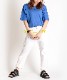 大人が着たいユニークプリント。ロゴ半袖Tシャツ の別カット