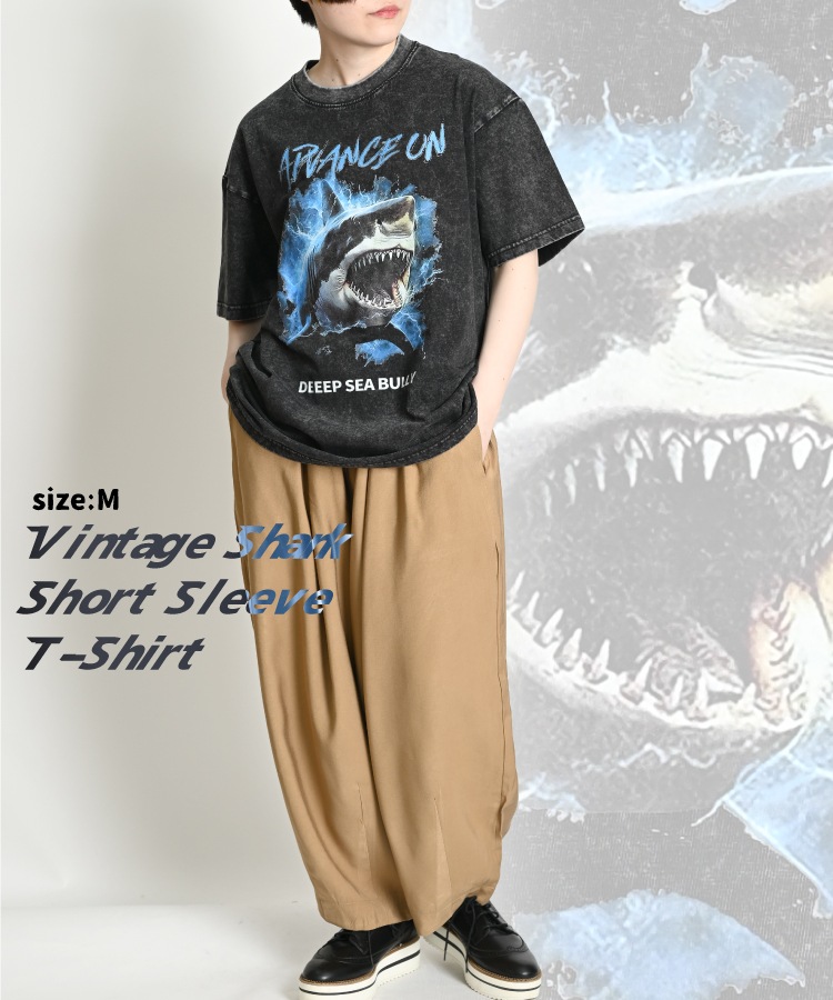 ���� T����� ��� ��ǥ����� Ⱦµ ���ӽФ����ᡣ������ơ��������뻭����SHARKȾµT����� ���ȡ��󥦥��å��� ���㡼�� �� ���硼�� �����ե��� ������ �֥�å� ���ᥫ�� ��Ω�� ���� ���ä���