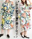 存在感抜群の個性的シャツワンピ の別カット