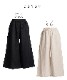 自然体で楽しめる。コットンリネンワイドパンツ の別カット