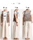 自然体で楽しめる。コットンリネンワイドパンツ の別カット