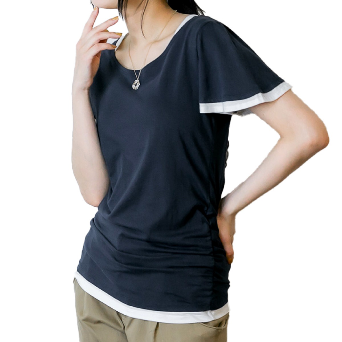 �ڴ��ָ���21.7%OFF��T����� ���åȥ��� Ⱦµ ��ǥ����� �쥤�䡼���� �Ť����� ��������Ǵ������ե쥢��µ���㡼��󥰥��åȥ��� �礭�������� �ȥåץ� ���롼�ͥå� �ե쥢µ ���㡼��� �η����С� ���餻 ��ͽ��� �Х����顼 �����奢�� ���줤�� �ե��ߥ˥� ���� �ä��� �� �� ��