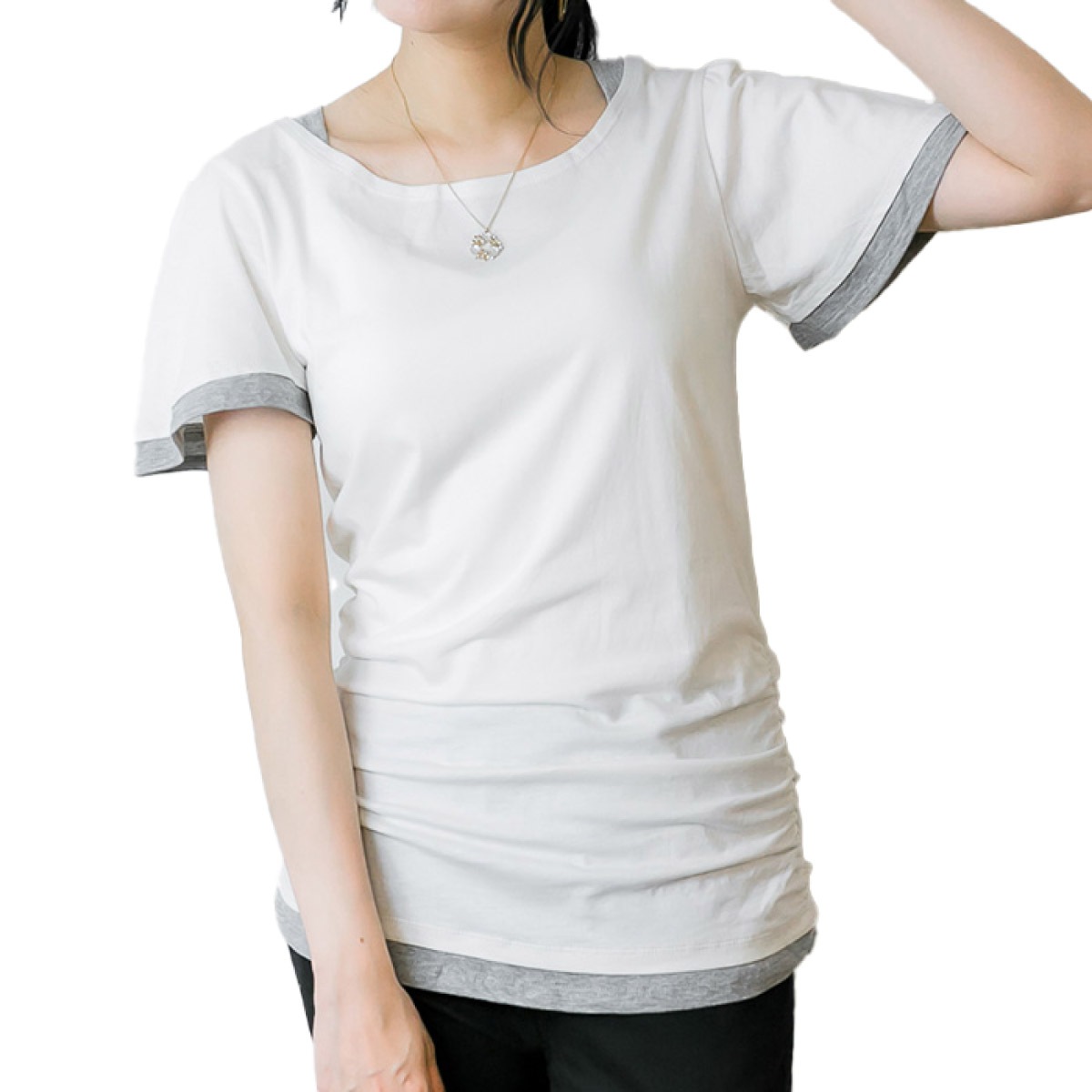 �ڴ��ָ���21.7%OFF��T����� ���åȥ��� Ⱦµ ��ǥ����� �쥤�䡼���� �Ť����� ��������Ǵ������ե쥢��µ���㡼��󥰥��åȥ��� �礭�������� �ȥåץ� ���롼�ͥå� �ե쥢µ ���㡼��� �η����С� ���餻 ��ͽ��� �Х����顼 �����奢�� ���줤�� �ե��ߥ˥� ���� �ä��� �� �� ��