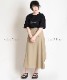 可愛らしい存在感。プリント半袖Tシャツ の別カット