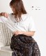 可愛らしい存在感。プリント半袖Tシャツ の別カット