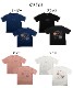 可愛らしい存在感。プリント半袖Tシャツ の別カット