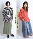 軽やかに楽しむ。ギンガムチェックバルーンスリーブブラウス の別カット