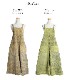 絶妙ニュアンス。柄ワイドサロペットパンツ の別カット