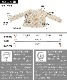 レトロな色合いが可愛い。ドット柄シフォンブラウス の別カット