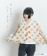 レトロな色合いが可愛い。ドット柄シフォンブラウス の別カット