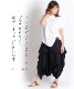 シンプルに差をつける。アシンメトリールーズ半袖Tシャツ の別カット
