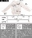 上品な生地感と花総柄のトレーナースタイルのプルオーバー の別カット