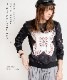 上品な生地感と花総柄のトレーナースタイルのプルオーバー の別カット