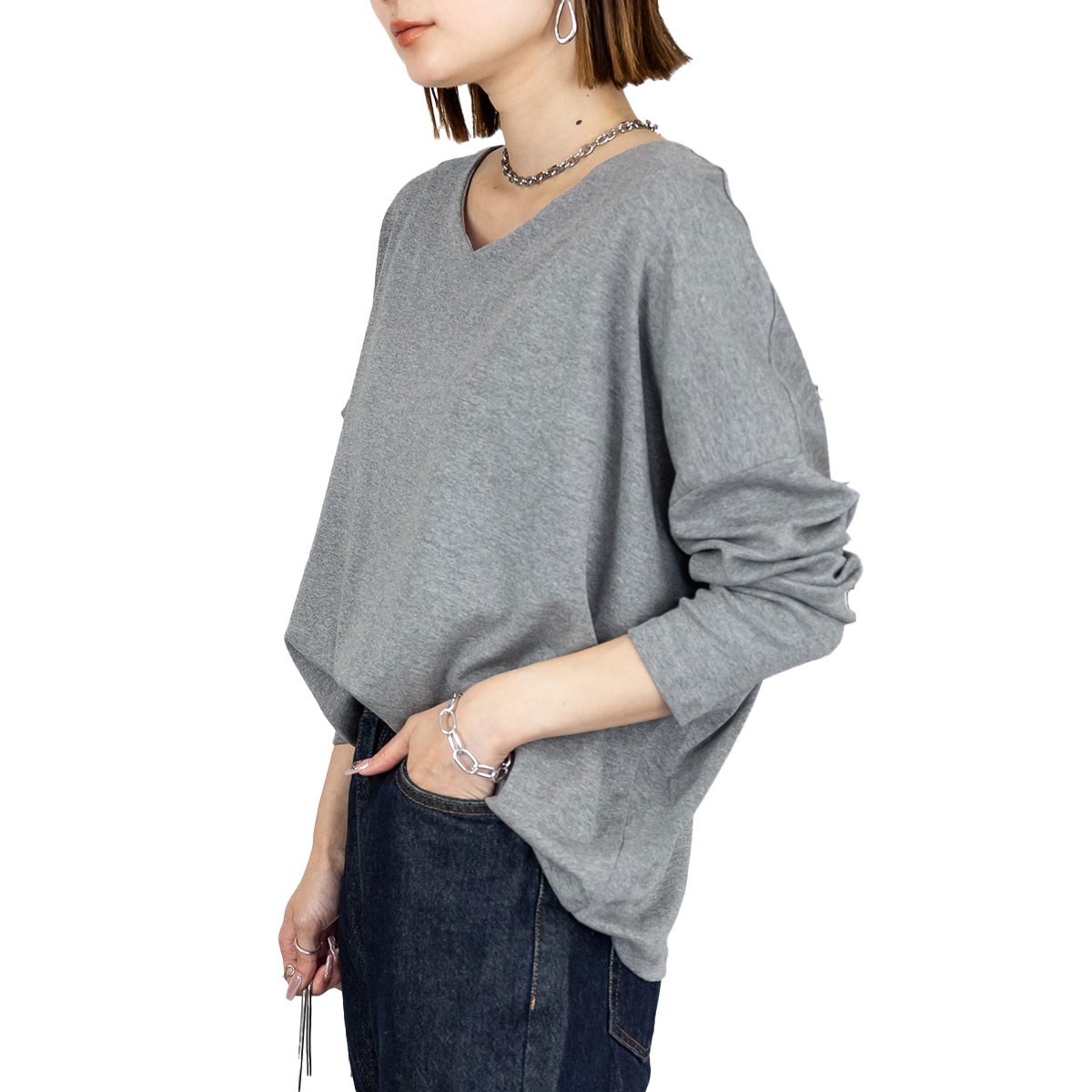 �ڴ��ָ���21.7%OFF��T����� Ĺµ ��ǥ����� ���åȥ��� Ĺµ����� �ȥåץ� �դ��� ��ä��� �礭�������� �η����С� ���� �� �� �� V�ͥå� ���餫�� ̵�� ���줤�� �����奢�� ����ץ� �ڤ䤫 �ץ륪���С�