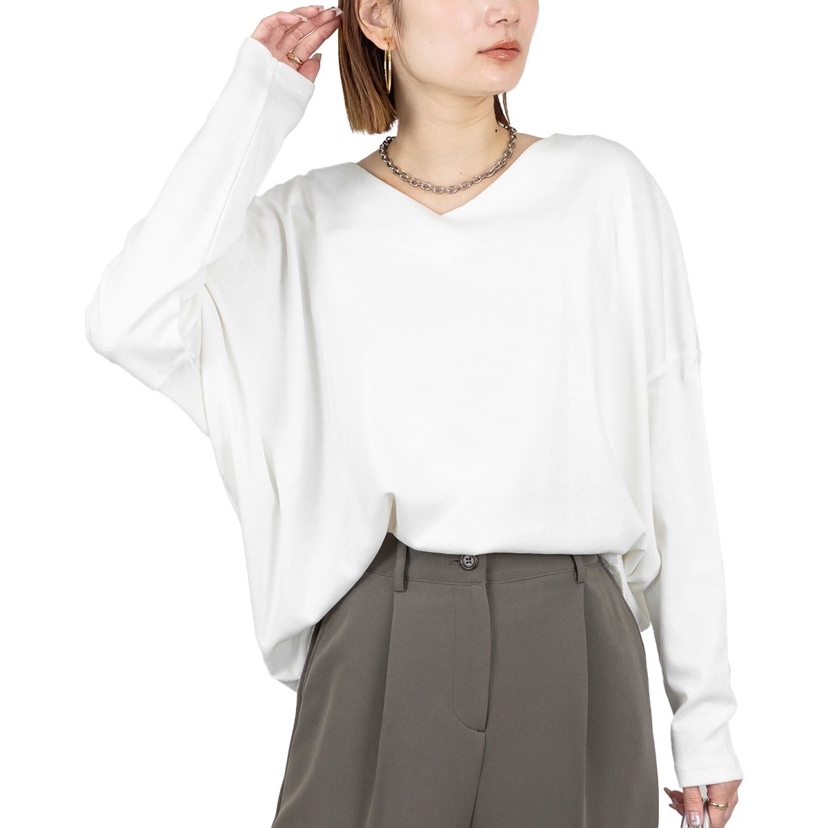 �ڴ��ָ���21.7%OFF��T����� Ĺµ ��ǥ����� ���åȥ��� Ĺµ����� �ȥåץ� �դ��� ��ä��� �礭�������� �η����С� ���� �� �� �� V�ͥå� ���餫�� ̵�� ���줤�� �����奢�� ����ץ� �ڤ䤫 �ץ륪���С�