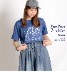 大人のフェイスアート。半袖プリントTシャツ の別カット