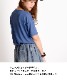 大人のフェイスアート。半袖プリントTシャツ の別カット