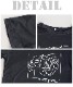 大人のフェイスアート。半袖プリントTシャツ の別カット