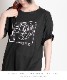 大人のフェイスアート。半袖プリントTシャツ の別カット