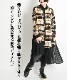 レトロな色合いで大人可愛く。馬柄シアー付シャツ の別カット
