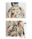 ゆるっと着れる大人カジュアルな花柄シャツワンピース の別カット