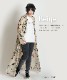 ゆるっと着れる大人カジュアルな花柄シャツワンピース の別カット