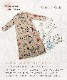 ゆるっと着れる大人カジュアルな花柄シャツワンピース の別カット