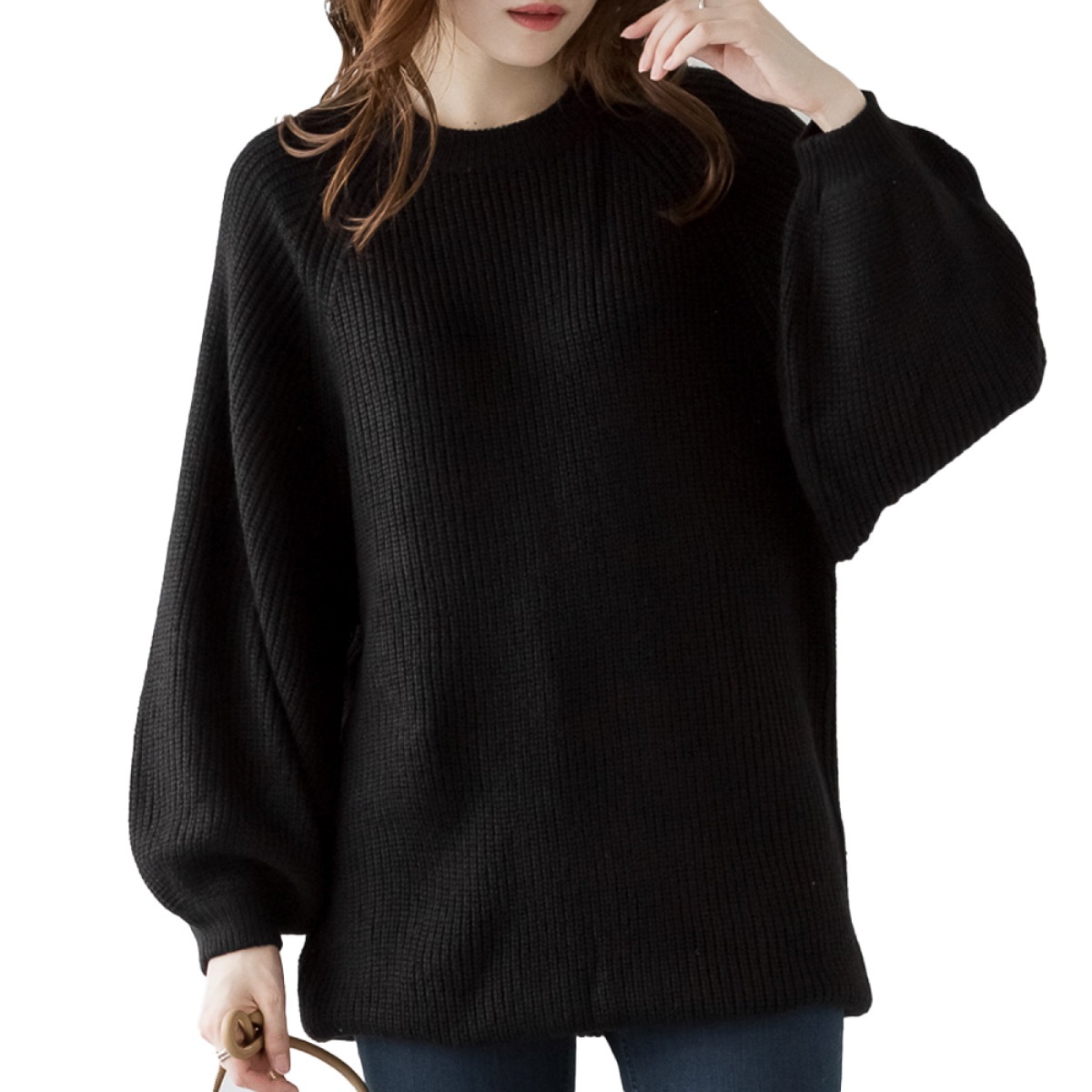 �ڴ��ָ���21.7%OFF�ۥ˥å� ��ǥ����� �ȥåץ� �� �� Ĺµ ����˥å� �������� ��ä��� �礭�������� �����С������� �ӥå����륨�å� �Х롼��µ �ܥ�塼��µ M L LL 3L 4L 5L �η����С� ̵�� �� ������� ���˥å� ������