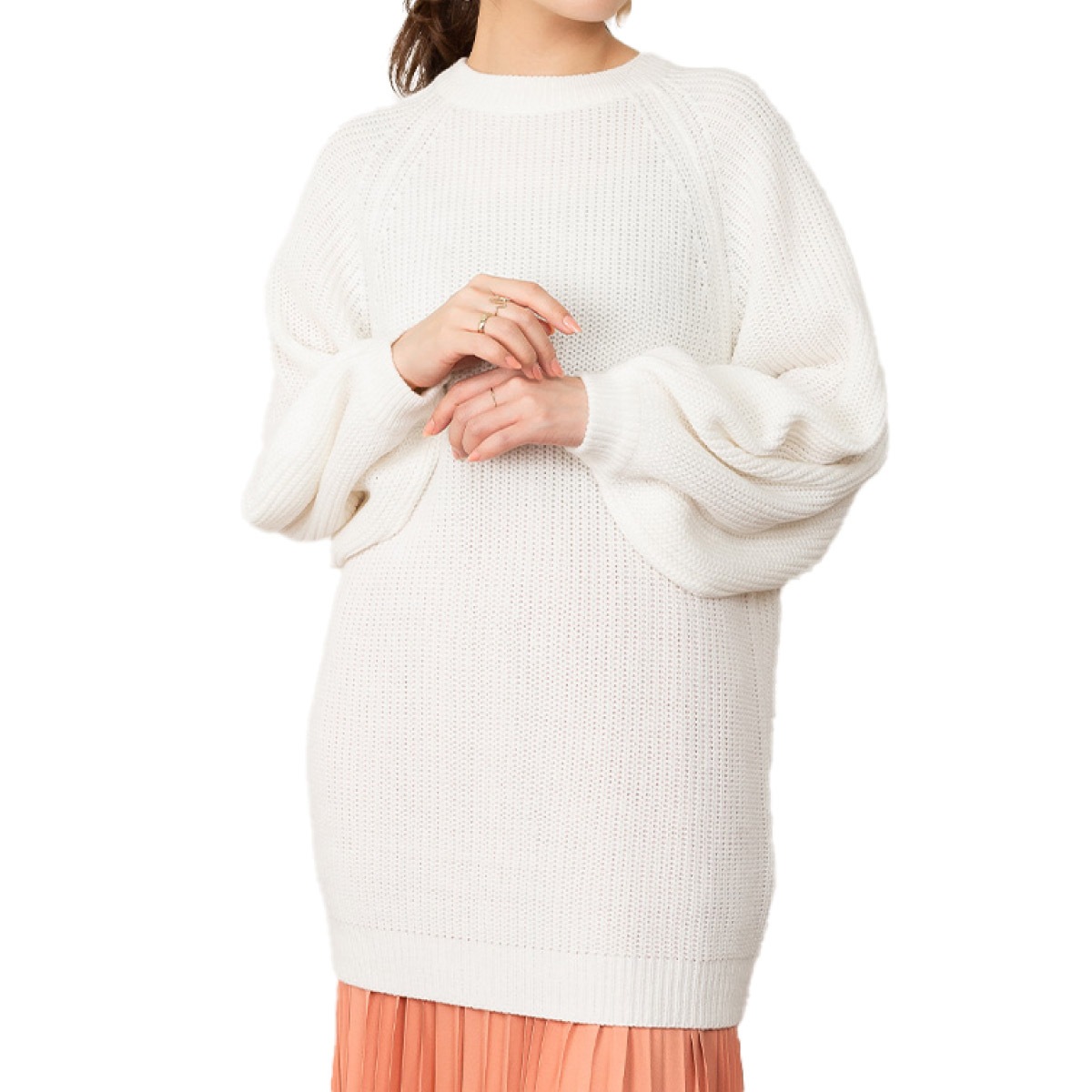 �ڴ��ָ���21.7%OFF�ۥ˥å� ��ǥ����� �ȥåץ� �� �� Ĺµ ����˥å� �������� ��ä��� �礭�������� �����С������� �ӥå����륨�å� �Х롼��µ �ܥ�塼��µ M L LL 3L 4L 5L �η����С� ̵�� �� ������� ���˥å� ������