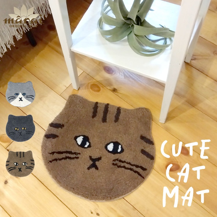 期間限定10％OFF】チェアマット 猫 ネコ にゃんこ キャット にゃんとも