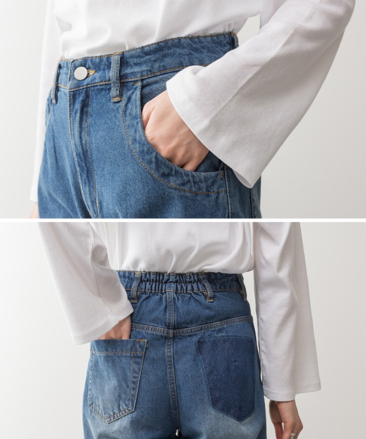 �ڴ��ָ���21.7%OFF�ۥǥ˥� �ѥ�� ��ǥ����� �磻�ɥѥ�� ���ȥ졼�� ���ߥ磻�� ��100% �礭�������� M L LL 3L 4L �������ȥ��� �ե�� ���åȥ��� �ڤ��� ���� �η����С� ������ơ��� ������ �����ѥ� �ܥȥॹ �ޥ� 30�� 40�� 50�� �� ���졼 �� �� �� ��