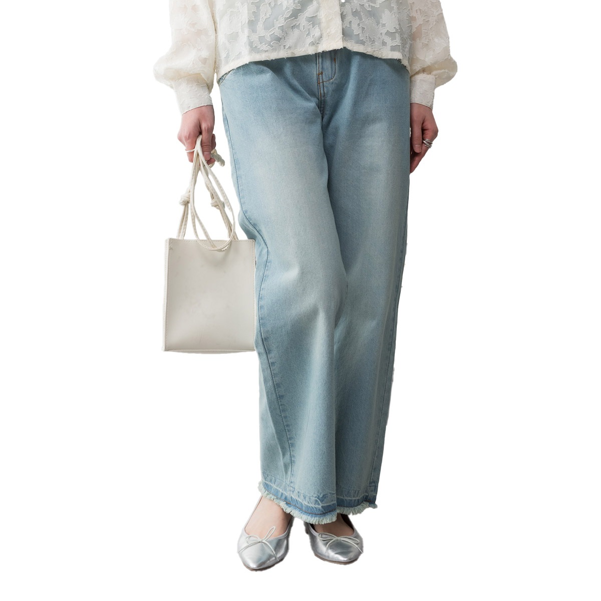 �ڴ��ָ���21.7%OFF�ۥǥ˥� �ѥ�� ��ǥ����� �磻�ɥѥ�� ���ȥ졼�� ���ߥ磻�� ��100% �礭�������� M L LL 3L 4L �������ȥ��� �ե�� ���åȥ��� �ڤ��� ���� �η����С� ������ơ��� ������ �����ѥ� �ܥȥॹ �ޥ� 30�� 40�� 50�� �� ���졼 �� �� �� ��