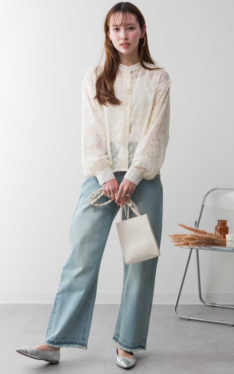 �ڴ��ָ���21.7%OFF�ۥǥ˥� �ѥ�� ��ǥ����� �磻�ɥѥ�� ���ȥ졼�� ���ߥ磻�� ��100% �礭�������� M L LL 3L 4L �������ȥ��� �ե�� ���åȥ��� �ڤ��� ���� �η����С� ������ơ��� ������ �����ѥ� �ܥȥॹ �ޥ� 30�� 40�� 50�� �� ���졼 �� �� �� ��