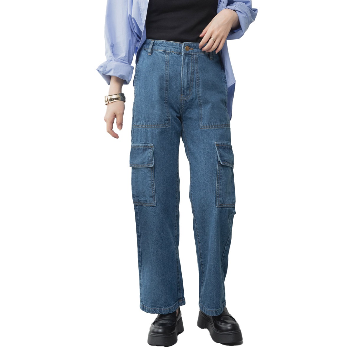 �ڴ��ָ���21.7%OFF�ۥ������ѥ�� �ǥ˥� ��ǥ����� ��100% ������ơ����� ��ä��� �礭�������� M L LL 3L 4L �磻�� ���ȥ졼�� ����ѥ�� ������ �����ѥ� �ܥȥॹ ���ܥ� �ѥ�� �η����С� ��� �����奢�� 30�� 40�� 50�� �� �� �����륷������