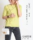 Tシャツ カットソー レディース 半袖 シンプルで着回し抜群。ボートネック半袖リブTシャツ トップス リブTシャツ リブカットソー プルオーバー リブ ボートネック きれいめ 着痩せ 上品 シンプル カジュアル 無地 春 春服 夏 夏服 イエロー ピンク の別カット