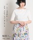 Tシャツ カットソー レディース 半袖 シンプルで着回し抜群。ボートネック半袖リブTシャツ トップス リブTシャツ リブカットソー プルオーバー リブ ボートネック きれいめ 着痩せ 上品 シンプル カジュアル 無地 春 春服 夏 夏服 イエロー ピンク の別カット