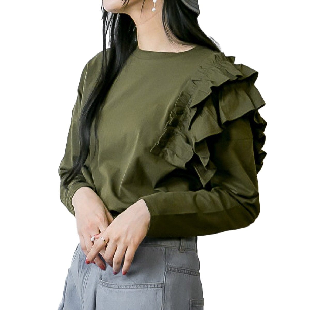 �ڴ��ָ���21.7%OFF��Ĺµ ���åȥ��� ��ǥ����� �ե�� �������ȥ꡼ �ڤ䤰�������ȥåץ�����µ�ե��Ĺµ���åȥ��� �ȥåץ� ��ä��� �η����С� �礭�������� ���롼�ͥå� �����奢�� �ե��ߥ˥� ��Ͳİ��� ������ ��100 ̵�� M L LL 3L 4L 5L 30�� 40�� 50�� 60�� �� ��