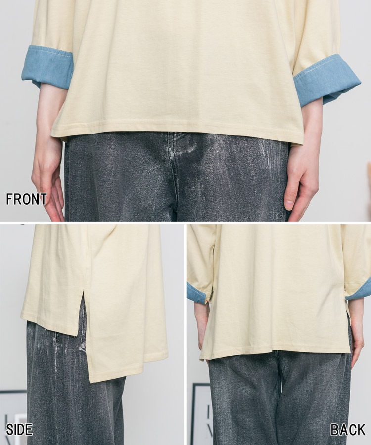 �ڴ��ָ���21.7%OFF�۽Ť����� ����T ��ǥ����� µ�����󥬥꡼ ��100% Ĺµ T����� ���åȥ��� �쥤�䡼�� �Ĥ�µ �ե������쥤�䡼�� ��ä��� �礭�������� �η����С� ����˥å� �� �� �� �� �� 30�� 40�� 50�� M L LL 3L 4L 5L ������� ��Ͳİ���