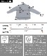 シンプルでも個性的に。コットンガーゼチャイナ風ブラウス の別カット
