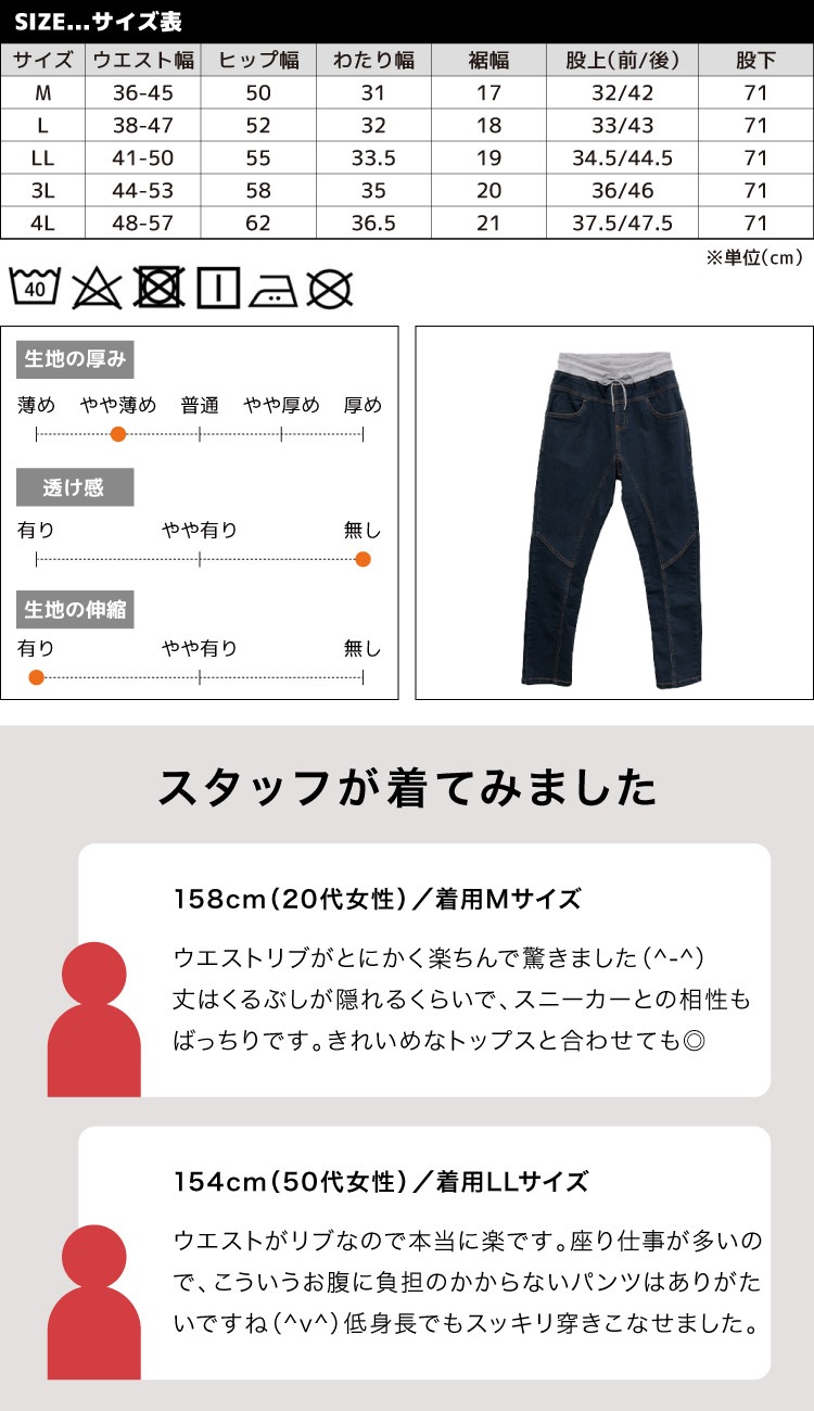 ���륨��ѥ�� �ǥ˥� ��ǥ����� �������ȥ�� �¤äƤ⡢���٤Ƥ⡢�ڤ��󡣥������ȥ�֥ǥ˥ॵ�륨��ѥ�� ���ȥ�å� ������ �����ѥ� ��ä��� �ѥ�� �ܥȥॹ �礭�������� �η����С� �ڤ��� ���ѥ� ��ͥ����奢�� M L LL 3L 4L �� �� �� ��