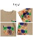 モダンな大人の可愛らしさ。花柄半袖Tシャツ の別カット
