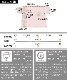 モダンな大人の可愛らしさ。花柄半袖Tシャツ の別カット