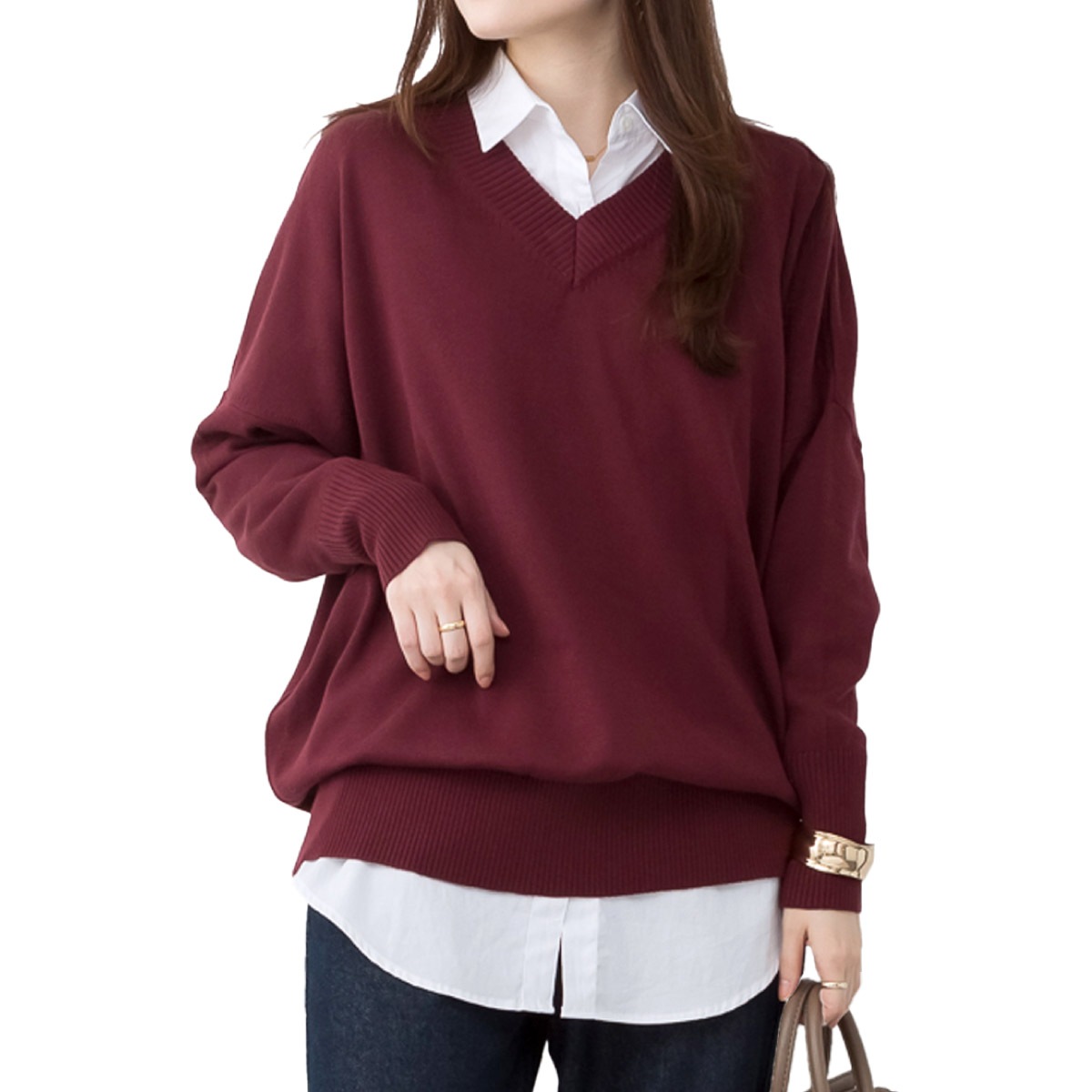 �������� ��ǥ����� V�ͥå� �˥å� �忴�Ϥ��äȤꡣV�ͥå��ɥ�ޥ󥻡����� �ɥ�ޥ󥹥꡼�� �ȥåץ� Ĺµ ���� ��ä��� �礭�������� �η����С� ��֥˥å� �ץ륪���С� ����ץ� ���줤�� �����奢�� ���ե��� ������� M L LL 3L 4L 5L