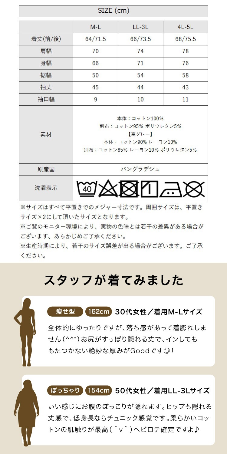 �ں�����20��OFF�ۥ��åȥ��� Ĺµ ��ǥ����� ��100�� ��ä��� �礭�������� ����T �ȥåץ� T����� �ӥå����륨�å� �����С������� �η����С� �� �� �� ̵�� ����ץ� �����奢�� ���åȥ� ��� 30�� 40�� 50�� �� �� ���졼 �ߥ�� M L LL 3L 4L 5L