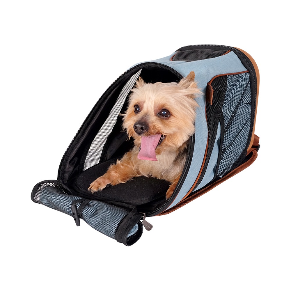 ibiyaya ペットキャリー リュック  ペットバックパック デニム 小型犬 猫 軽量 折りたたみ New Denim Fun Lightweight Pet Backpack イビヤヤ FC2131